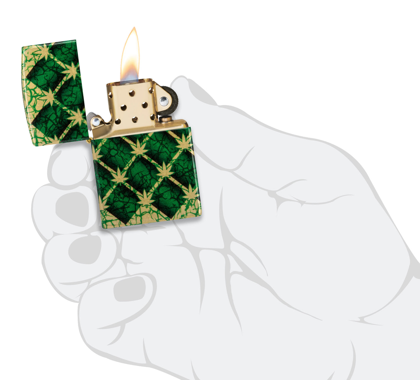 Argyle Leaf Design