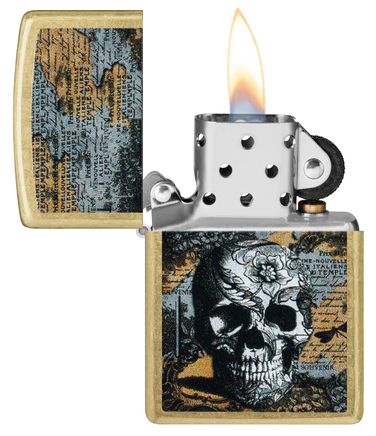 Floral Skull Design