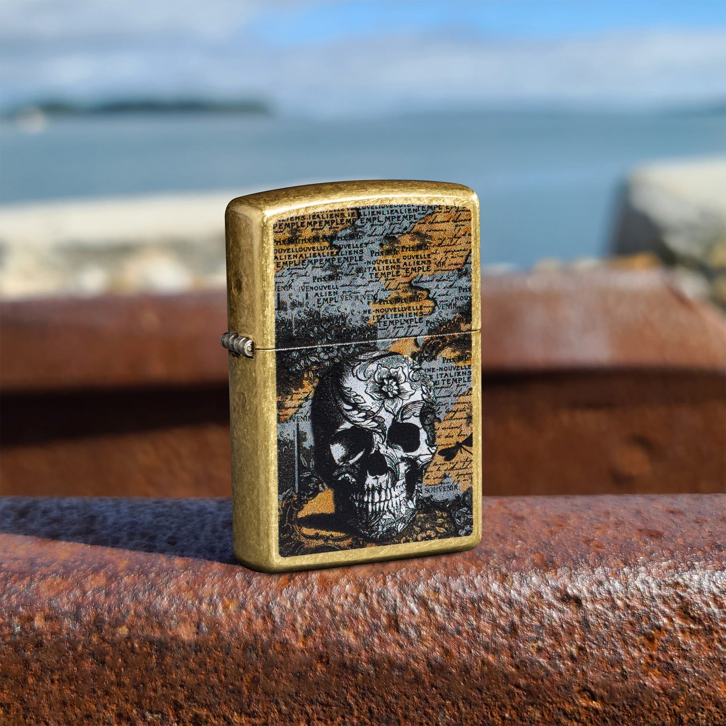 Floral Skull Design