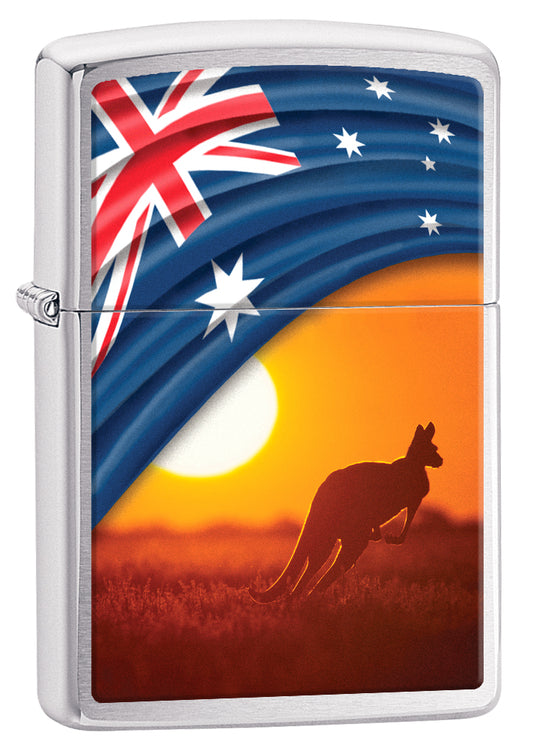 Flag & Landscape Kangaroo