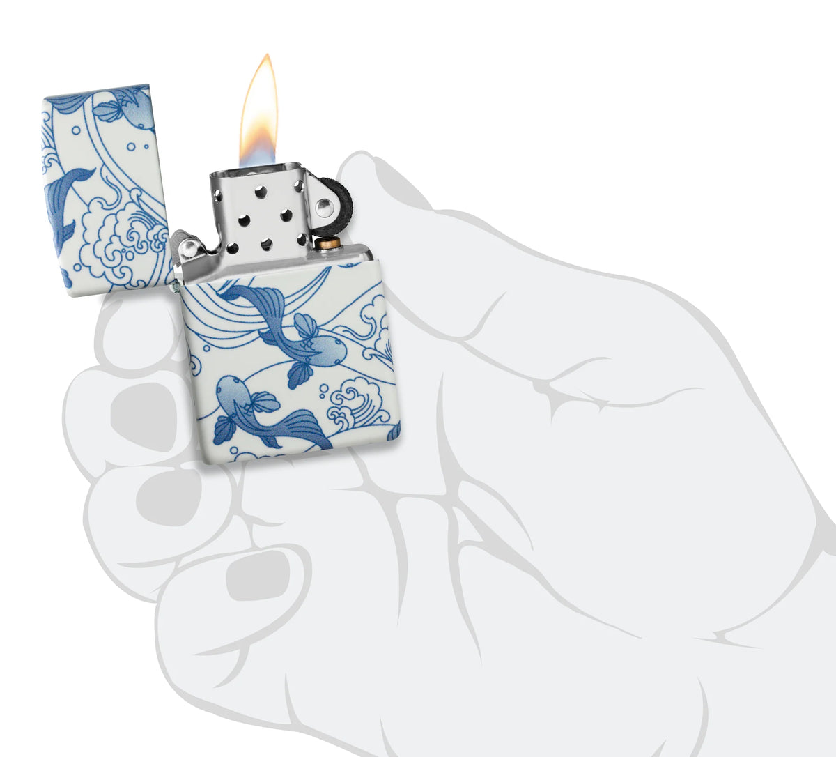 Porcelain Koi Design