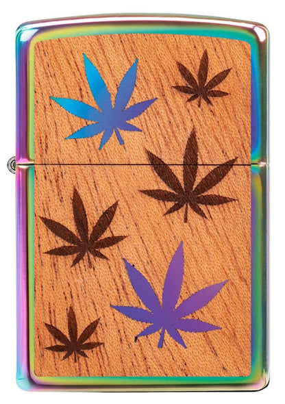 WOODCHUCK USA Multi Colour Leaves Emblem