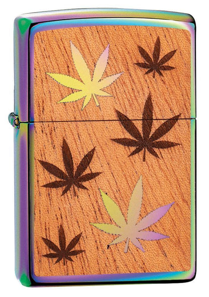 WOODCHUCK USA Multi Colour Leaves Emblem