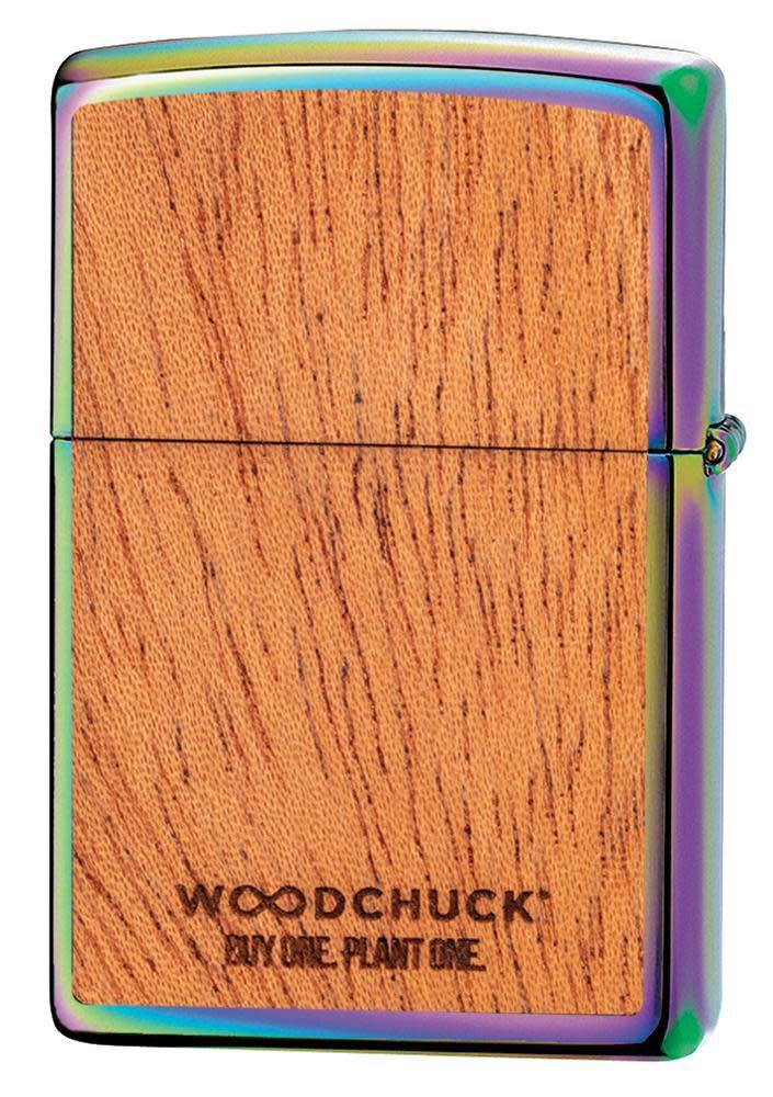 WOODCHUCK USA Multi Colour Leaves Emblem