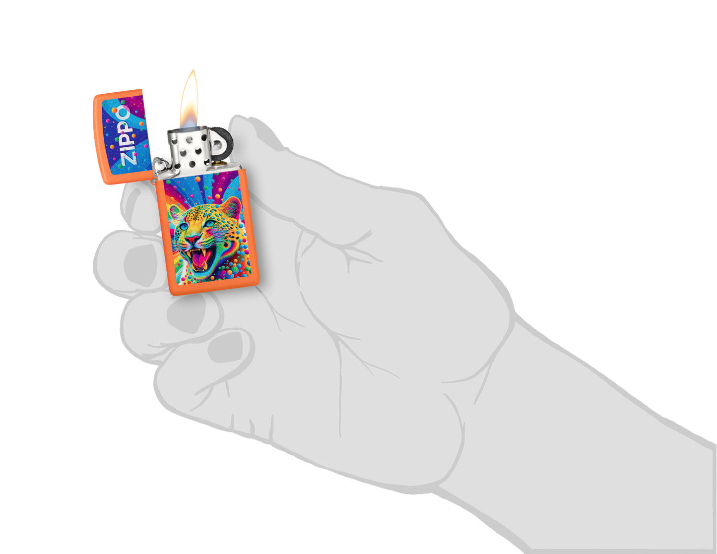 Leopard Zippo Design